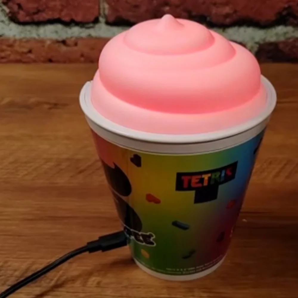 Tetris Slurpee NIB Portable Gaming System - White